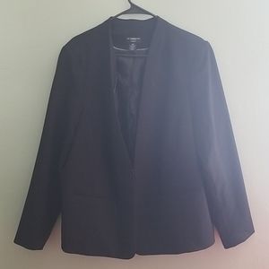 Liz Claiborne black blazer plus size